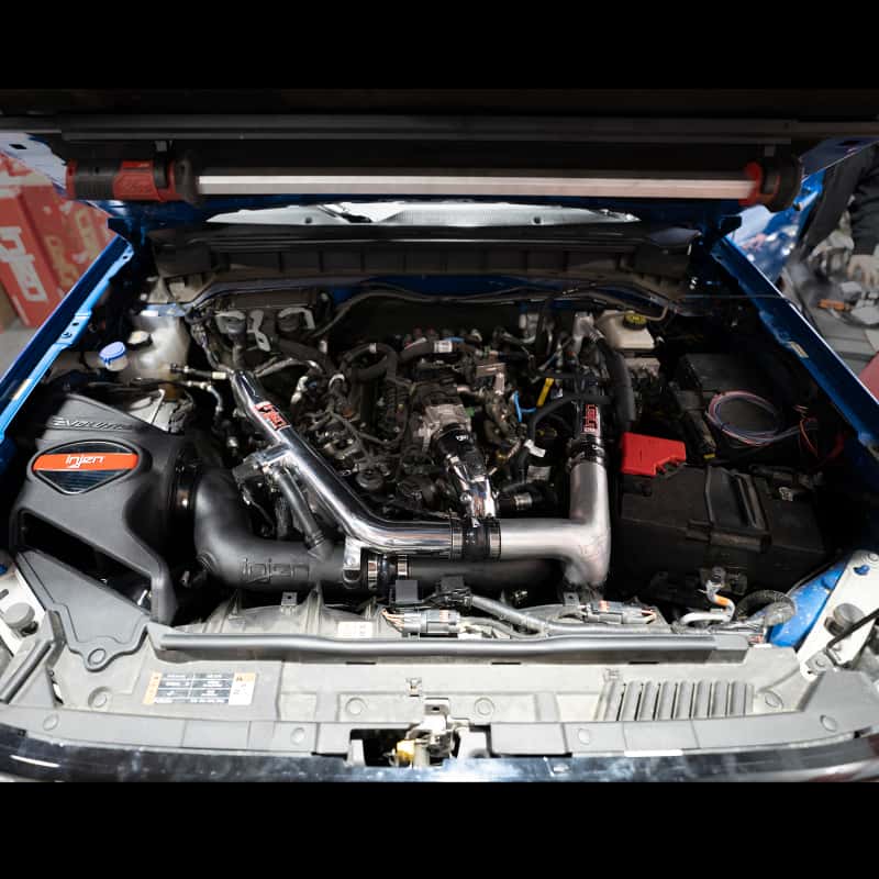 Injen — Injen 2021-2022 Ford Bronco V6-2.7L Twin Turbo Evolution Intake
Evolution Intake - view 9