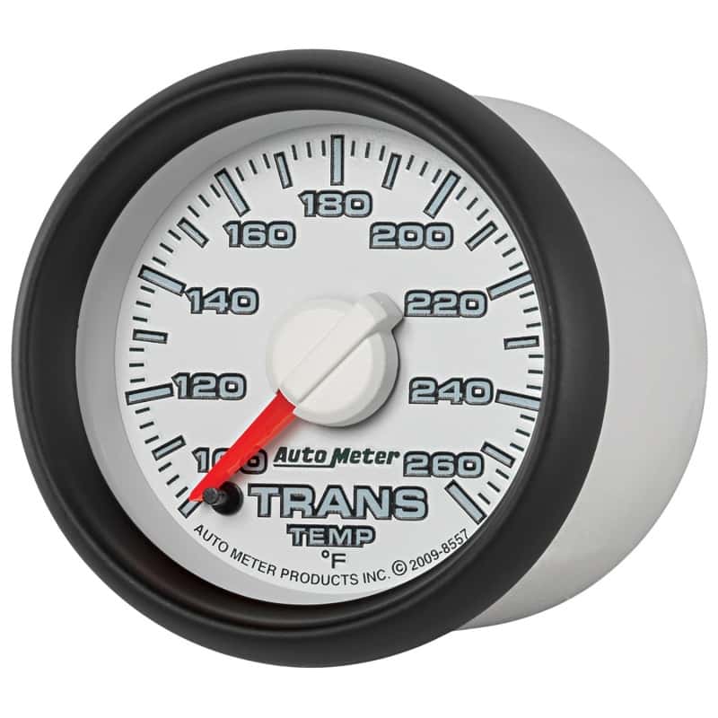 AutoMeter — Autometer Performance Dodge 52.4mm 100-260 Deg F Trans Temp Gauge
2-1/16" TRANS TEMP, - view 10