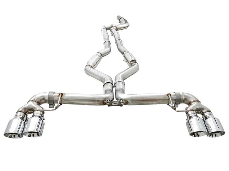 AWE Tuning — AWE Tuning 2019+ BMW M340i (G20) Track Edition Exhaust - Quad Chrome Silver Tips
Track Exhaust - view 7