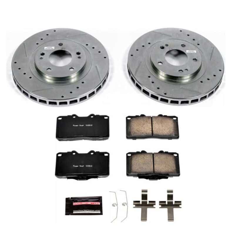 PowerStop — Power Stop 91-93 Dodge Stealth Front Z23 Evolution Sport Brake Kit - view 1