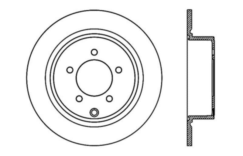 Stoptech — StopTech Slotted & Drilled Sport Brake Rotor
Slot/Drill Rotor - view 4
