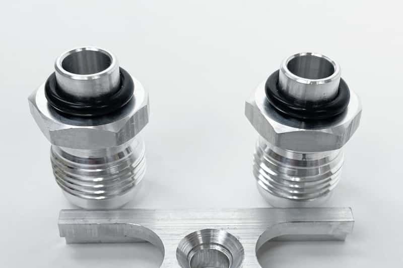 CSF — CSF BMW Oil Line -10 AN Adapter Fitting Kit
CSF Oil Line Fitting - view 5