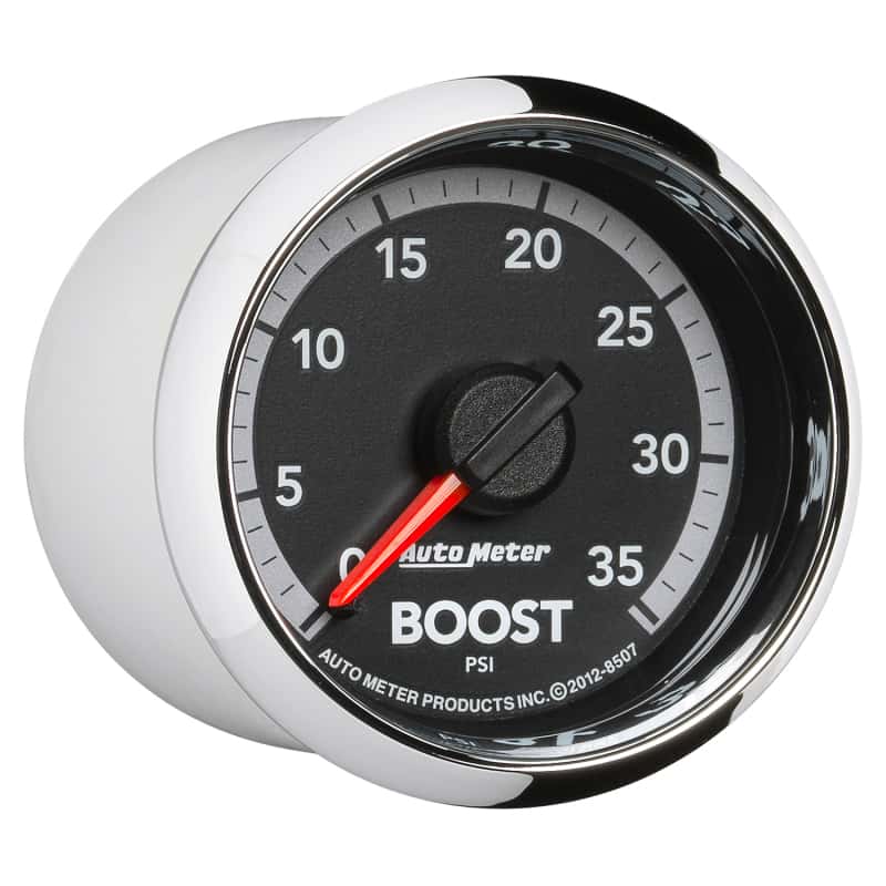 AutoMeter — Autometer Gen4 Dodge Factory Match 52.4mm Mechanical 0-35 PSI Boost Gauge
2-1/16" BOOST, 0-35 - view 11