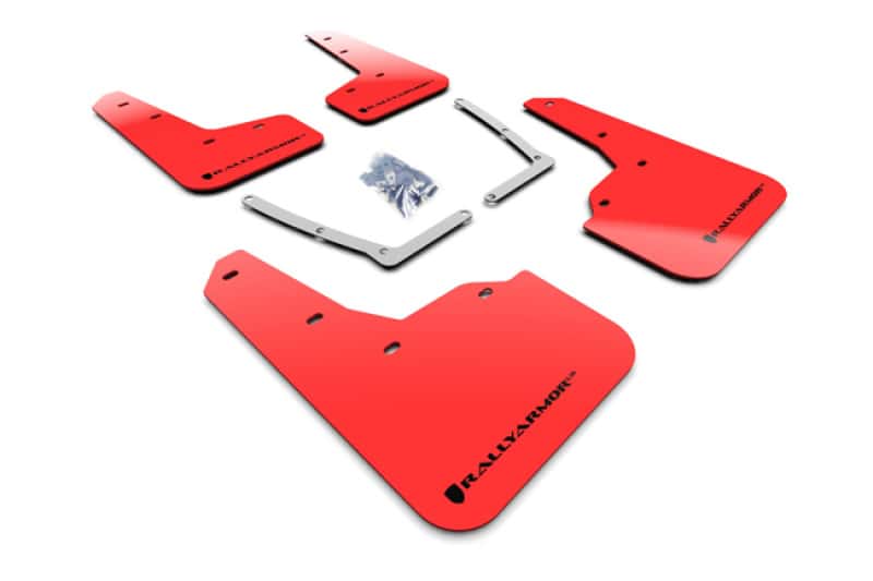 Rally Armor — Rally Armor 16-21 Honda Civic Si Red UR Mud Flap w/Black Logo
Mud Flap - view 1