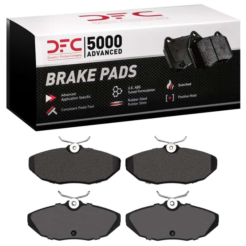 DFC — DFC 03-05 Jaguar S-Type Rear 5000 Advanced Low Metallic Brake Pads
DFC Brake Pad Set - view 4