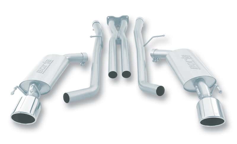 Borla — Borla 05-06 Pontiac GTO Coupe 2dr 6.0L 8cyl AT/MT 4spd/6spd RWD SS Catback Exhaust w/ inXin Pipe
Cat-Back System
ExhstSysKt - view 2