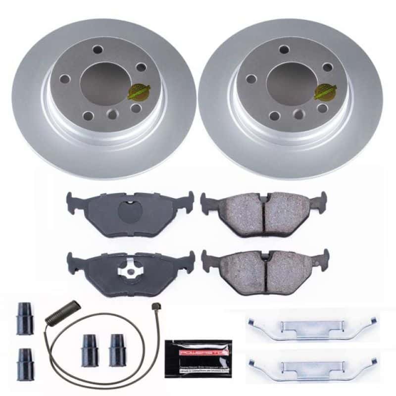 PowerStop — Power Stop 92-98 BMW 318i Rear Z23 Evolution Sport Coated Brake Kit - view 1