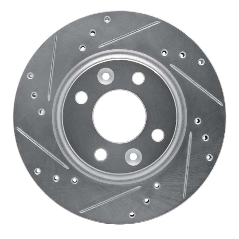 R1 Concepts — R1 15-19 Renault Logan (Mexico) Front Left Drilled & Slotted Silver Brake Rotor
R1 Brake Rotor Drill - view 1