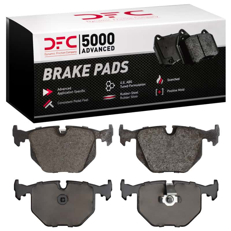 DFC — DFC 91-08 BMW 750IL Rear 5000 Advanced Low Metallic Brake Pads
DFC Brake Pad Set - view 1