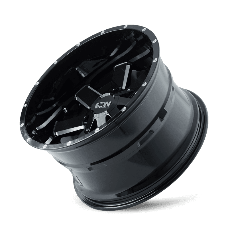 ION Wheels — ION Type 141 17x9 / 6x135 BP / 18mm Offset / 106mm Hub Gloss Black Milled Wheel
ION 141 - view 6