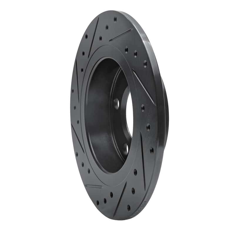 R1 Concepts — R1 11-16 Mini Cooper Countryman Rear Right Drilled & Slotted Black Brake Rotor
R1 Brake Rotor Drill - view 4