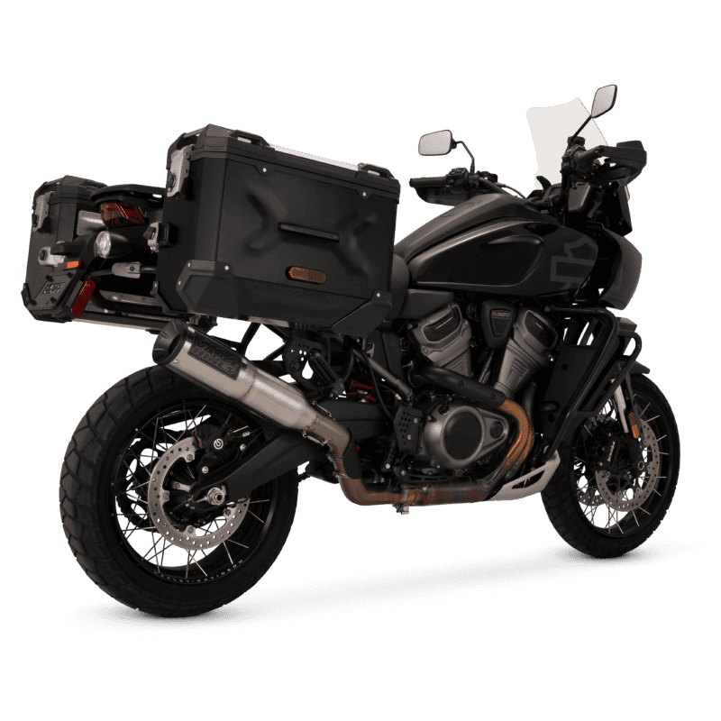 Vance and Hines — Vance & Hines HD 21-22 Pan America Hi-Output 450 S/O Slip-On Exhaust - view 1