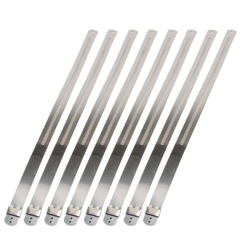 DEI — DEI Stainless Steel Positive Locking Tie 1/2in (12mm) x 9in - 8 per pack
Heat Shield Tie - view 1