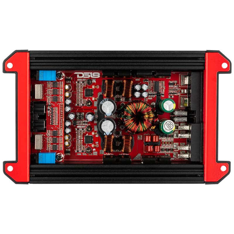 DS18 — DS18 4-Channel Amplifier 2x 300/4ohm Bridge 4 x 150/2ohm 4 x 90/4ohm Watts RMS - view 2