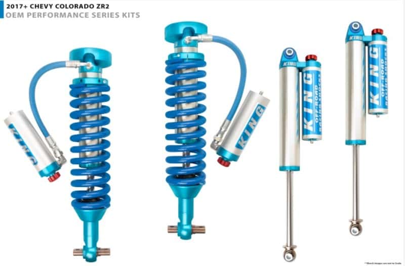 King Shocks — King Shocks 2017+ Chevrolet Colorado ZR2 Front 2.5 Dia Remote Res Coilover w/Adjuster (Pair)
OEM Performance Kit - view 2