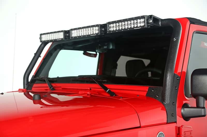 Rugged Ridge — Rugged Ridge 07-18 Jeep Wrangler JK Windshield LED Light Bar
OFFROAD_LIGHTING - view 6