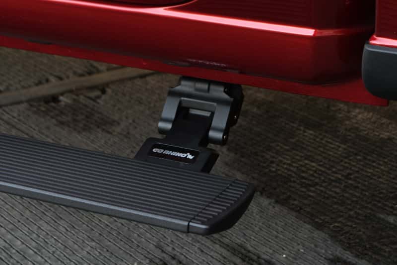 Go Rhino — RealTruck 19-25 Chevy Silverado 1500 CC 4dr VoltStep Electric Running Board Kit - Bedliner Coating
VoltStep Elec. Board - view 6