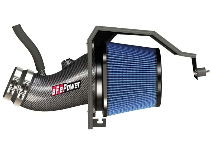 aFe — aFe MagnumFORCE Carbon Fiber Intake Stage-2 Pro 5R 11-17 Dodge Challenger/Charger SRT-8 V8 6.4L
Track Series Intake - view 3