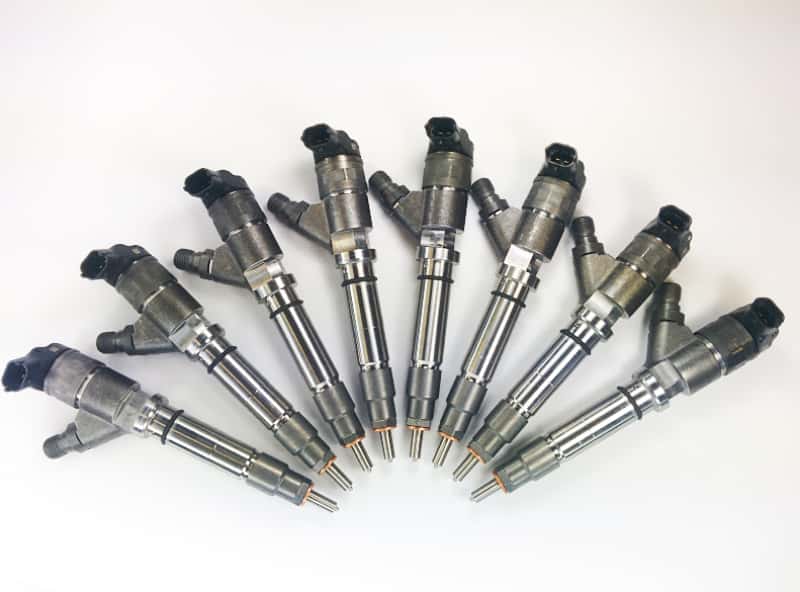DDP — DDP 04.5-05 Chevrolet Duramax 6.6L LLY Reman Injector Set - 100hp (45% Over) - view 1