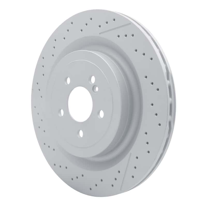 DFC — DFC 13-23 Mercedes-Benz SL65 AMG Rear Drilled GeoSPEC Coated Rotor and Slotted - view 2
