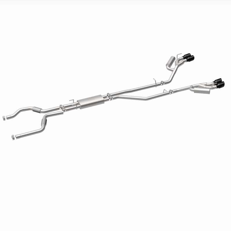 Magnaflow — MagnaFlow 20-21 Ford Explorer 3.0L V6 Dual Exit Quad Black Chrome Tip Street Series Cat-Back Exhaust - view 20