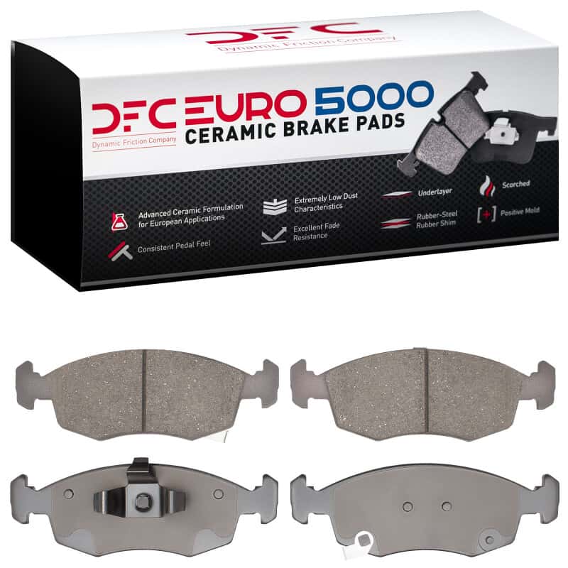 DFC — DFC 12-19 Fiat 500 (USA/Canada) Front Euro 5000 Ceramic Brake Pads
DFC Brake Pad Set - view 1