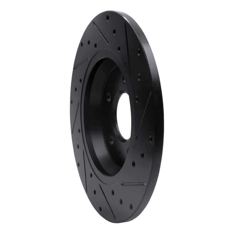 R1 Concepts — R1 09-25 Audi A4 Left Drilled & Slotted Black Brake Rotor
R1 Brake Rotor Drill - view 4