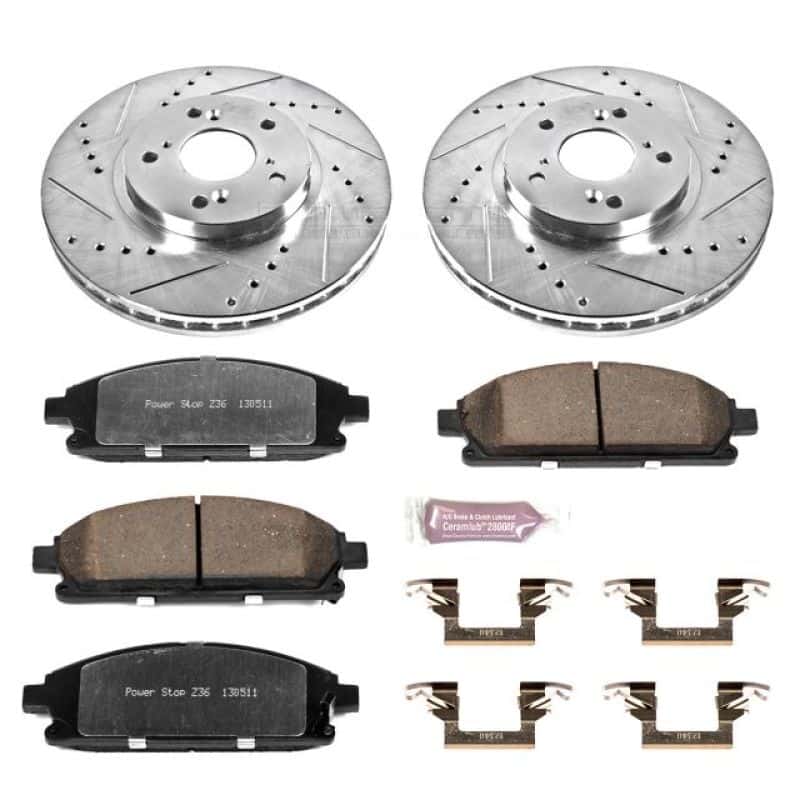 PowerStop — Power Stop 03-06 Acura MDX Front Z36 Truck & Tow Brake Kit - view 1