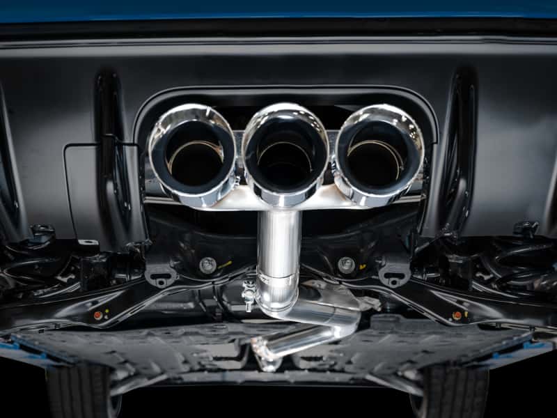 AWE Tuning — AWE Tuning 2023 Honda Civic Type R FL5 Track Edition Exhaust w/ Triple Chrome Silver Tips
Track Exhaust - view 10