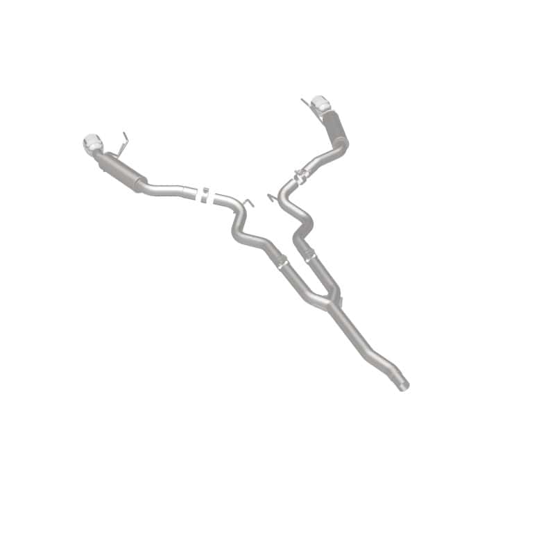 Magnaflow — MagnaFlow Cat-Back 15-16 Ford Mustang 2.3L L4 Competition SS 3in Dual Split Rear 4.5in Black Tips
Cat-Back - view 12