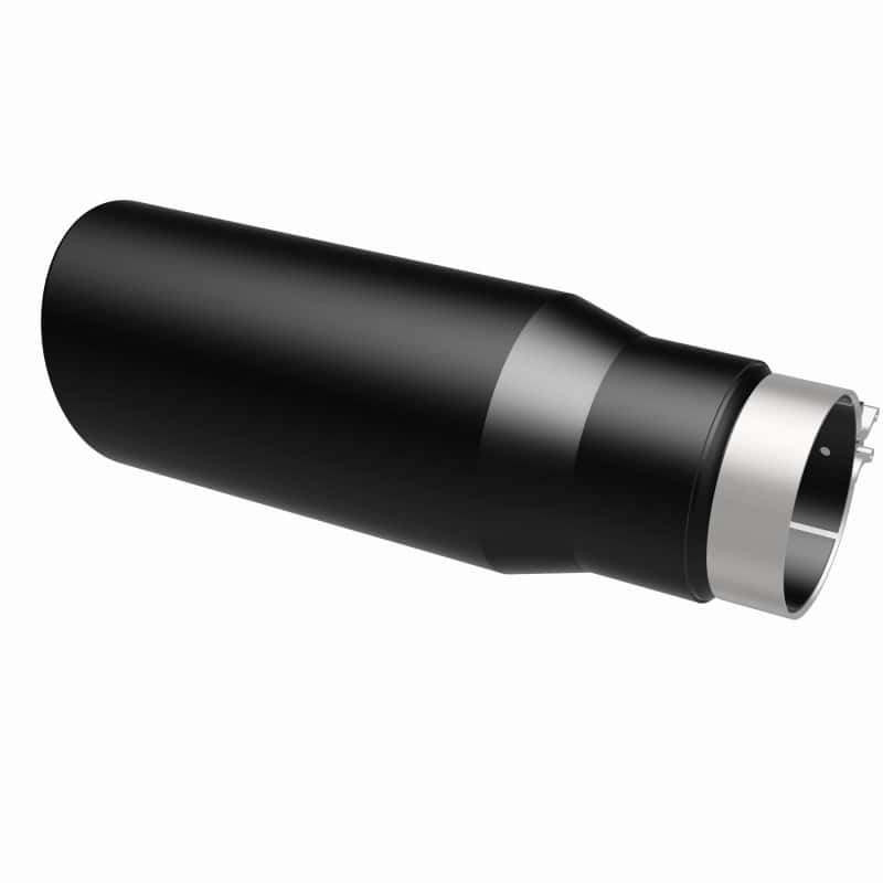 Magnaflow — MagnaFlow Tip Stainless Black Coated Single Wall Round Single Outlet 5in Dia 3.5in Inlet 14.5in L
Stainless Steel
Exhaust Tip - view 10