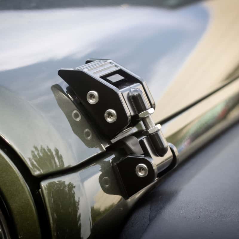 Rugged Ridge — Rugged Ridge 07-18 Jeep Wrangler JK Black Hood Catches
Hood Latch Assembly
OFFROAD_EXTERIOR - view 3