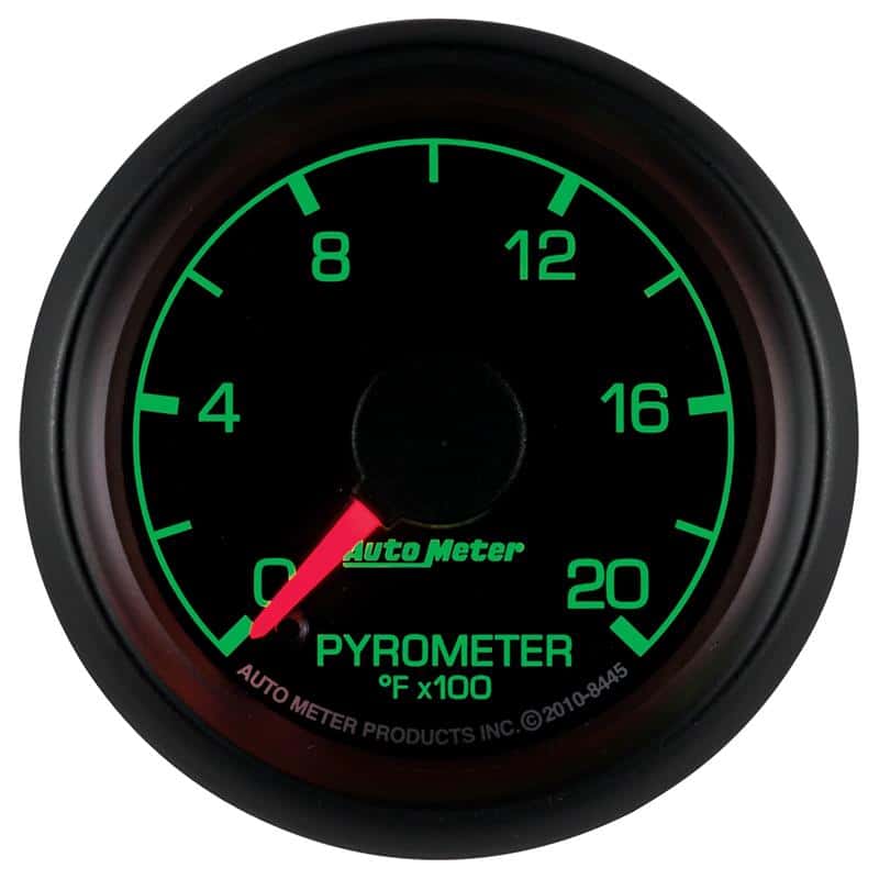 AutoMeter — Autometer Factory Match Ford 52.4mm Full Sweep Electronic 0-2000 Deg F EGT/Pyrometer Gauge
GA 2" EGT 2000F FFM - view 3