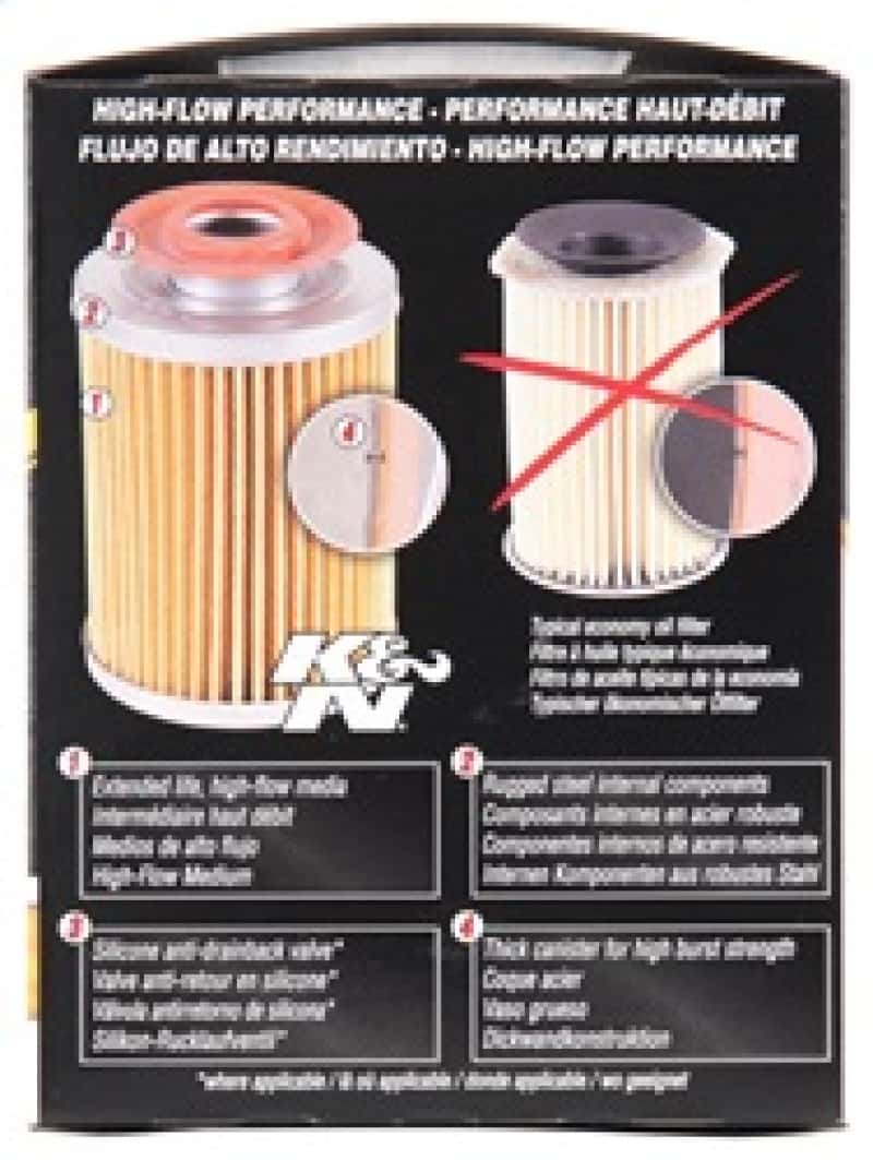 K&N Engineering — K&N Oil Filter OIL FILTER; AUTOMOTIVE - view 7