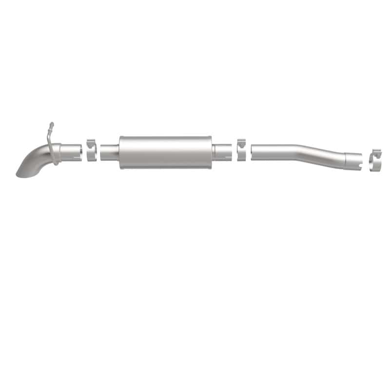 Magnaflow — MagnaFlow 12-14 Jeep Wrangler JK Unltd V6 3.6L 2D Turn Down Front of Rear Tire SS C/B Perf Exhaust
Cat-Back - view 6