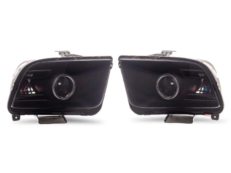 Raxiom — Raxiom 05-09 Ford Mustang w/ Factory Halogen LED Halo Headlights- Blk Housing (Smoked Lens)
Headlights - view 7