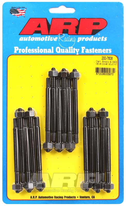 ARP — ARP Dart Brodix & B&B valve cover stud kit - view 1
