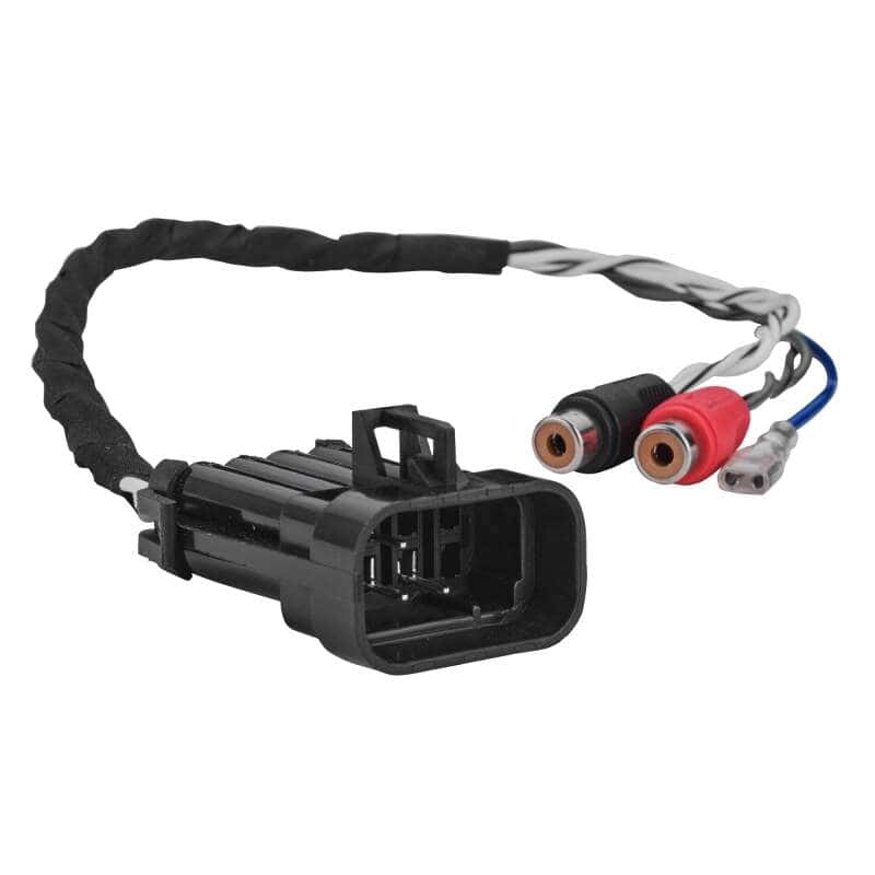 DS18 — DS18 Plug and Play Harness For OEM Ride Command For 2-CH RCA Audio Signal and Remote Turn-on - view 2