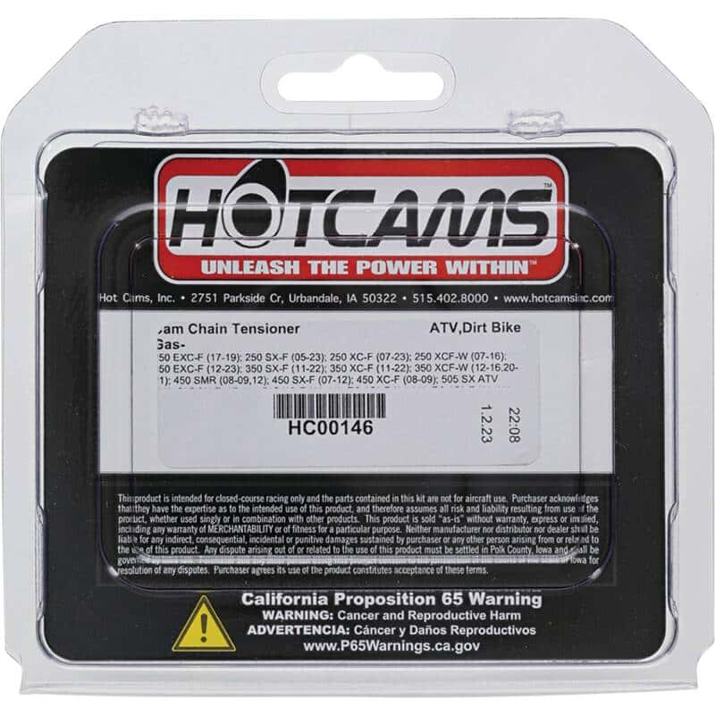 Hot Cams — Hot Cams 17-19 250 EXC-F/05-23 250 SX-F Manual Cam Chain Tensioner - view 4
