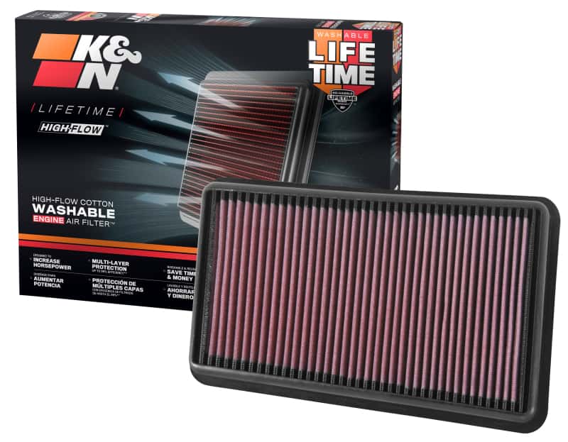 K&N Engineering — K&N Replacement Panel Air Filter for 2015 Chrysler 200 2.4L L4
Replacement Air Filt
Air Filter - view 7