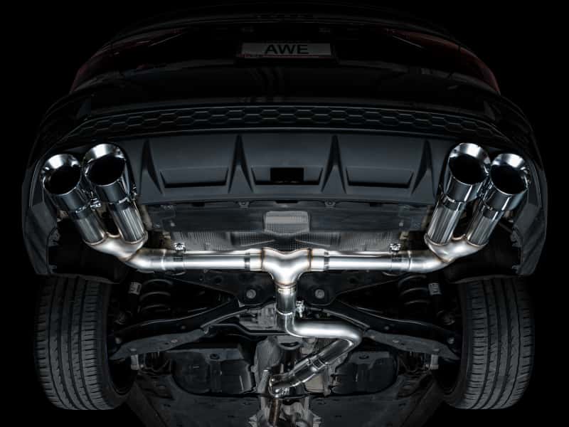 AWE Tuning — AWE 22-24 Audi 8Y S3 Track Edition Exhaust  - Chrome Silver Tips
Track Catback - view 12
