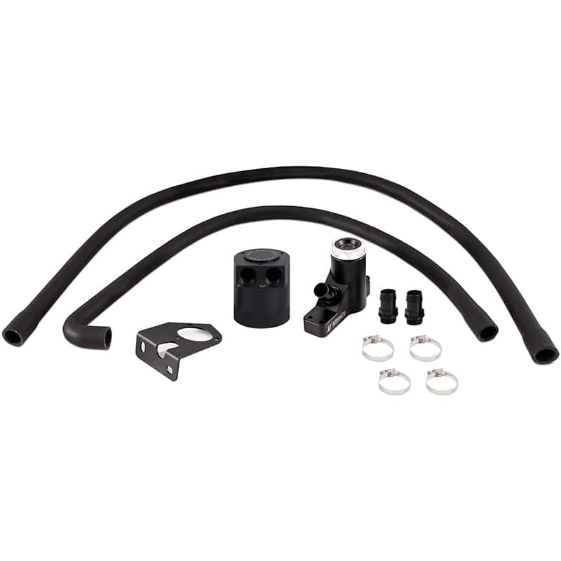 Mishimoto — Mishimoto 2008-2010 Powerstroke Baffled Oil Catch Can Kit
Catch Can Kit - view 1