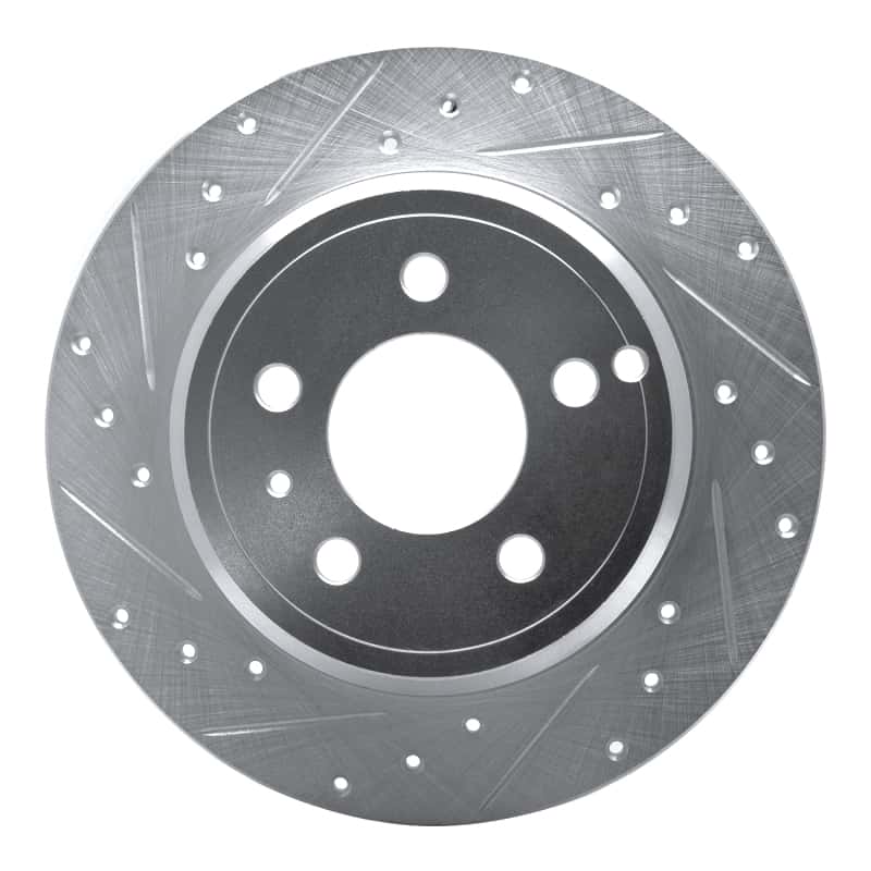 R1 Concepts — R1 96-04 Volvo 850 Rear Left Drilled & Slotted Silver Brake Rotor
R1 Brake Rotor Drill - view 1