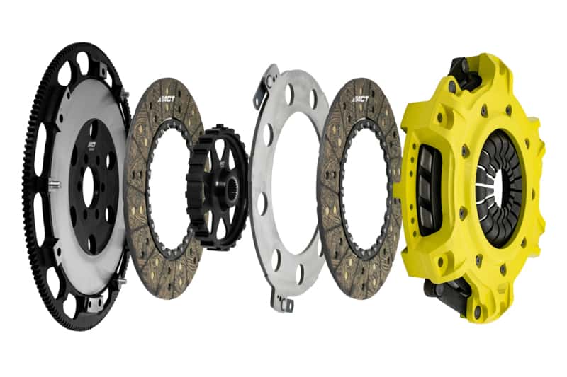 ACT — ACT Chevy Camaro/Corvette LS1/LS2/LS3/LS6/LS7 Mod-Twin 10.5 XX Rigid Disc Street Clutch Kit
Mod-Twin Kit - view 1