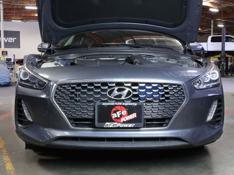 aFe — aFe 18-20 Hyundai Elantra GT L4-1.6L (t) Takeda Momentum Dynamic Air Scoop - Blue
Dynamic Air Scoop - view 7