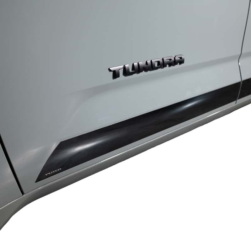 Putco — Putco 22-24 Toyota Tundra CrewMax (4.5in Tall 5 Pcs) Black Platinum Rocker Panels - view 1