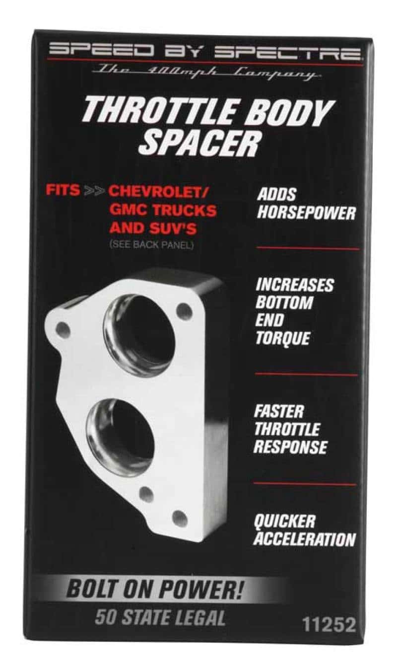 Spectre — Spectre 86-95 GM 4.3L/5.0L/5.7L Throttle Body Injection Spacer
Throttle Body Inject
Spacer - view 15