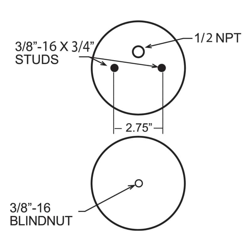 Firestone — Firestone Ride-Rite Replacement Air Helper Spring 224C (W217606776)
Replacement Bellows
Air Helper Spring - view 4