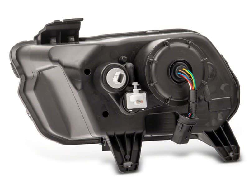 Raxiom — Raxiom 13-14 Ford Mustang LED Projector Headlights SEQL Turn Signals- Blk Housing (Clear Lens)
Headlights - view 6