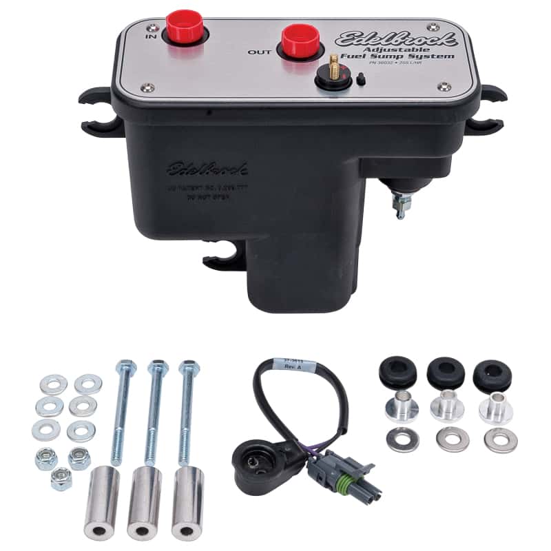 Edelbrock — Edelbrock Fuel System Universal Fuel Sump Module Adjustable Fuel Sump Tank Only 255 LPH
PUMPS - view 4